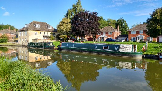 Narrowboat british britain