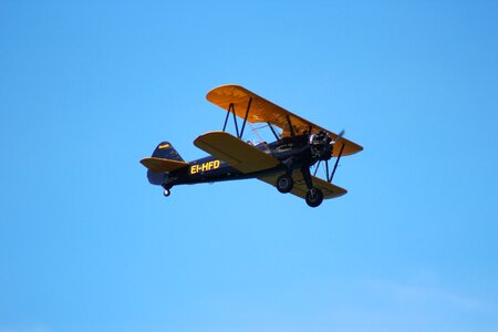 Aircraft airplane biplane