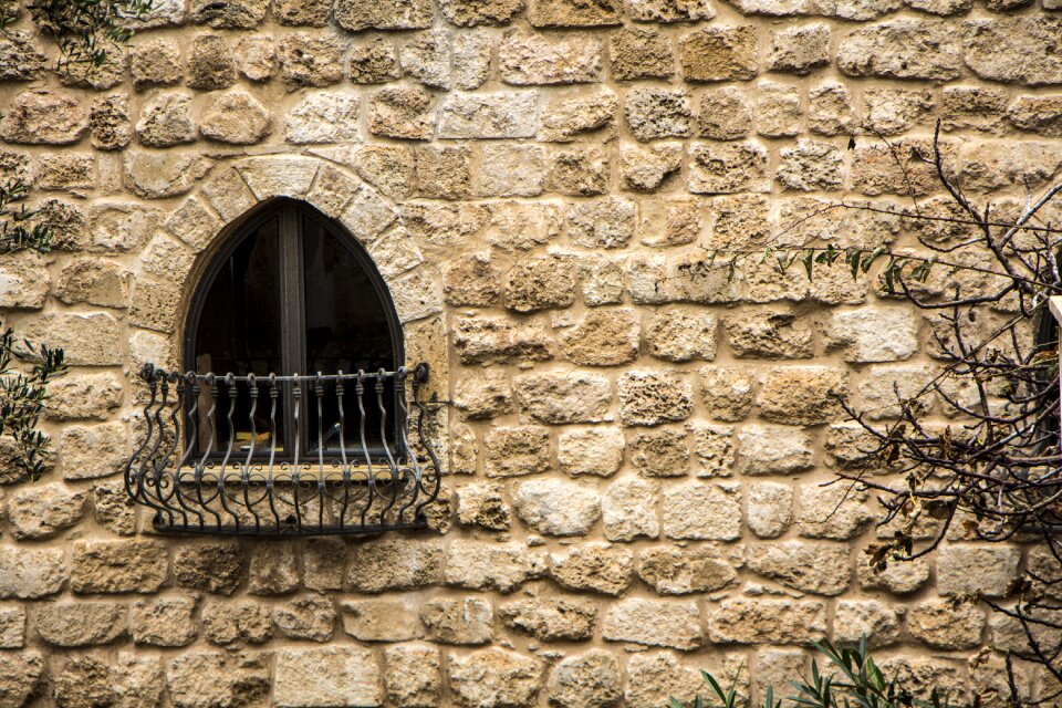 Architecture brick israel photo