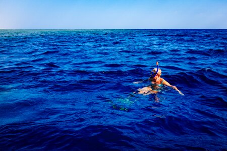Horizon sunshine summer