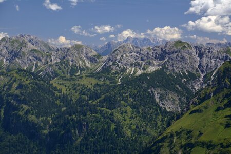 Allgäu valley landscape photo