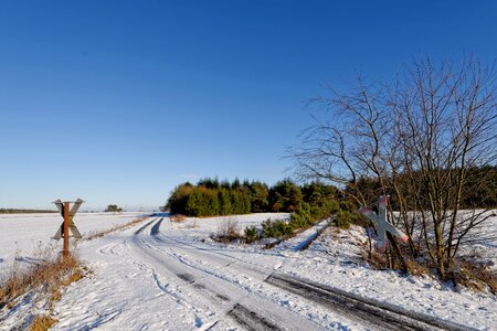 Winter lower saxony rotenburg