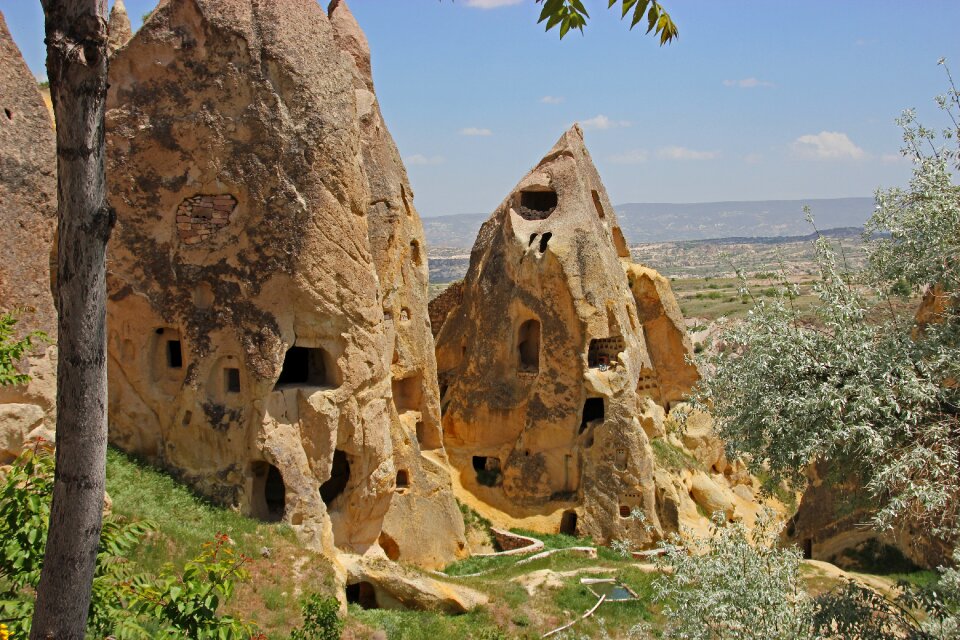 Mountains tufa nature