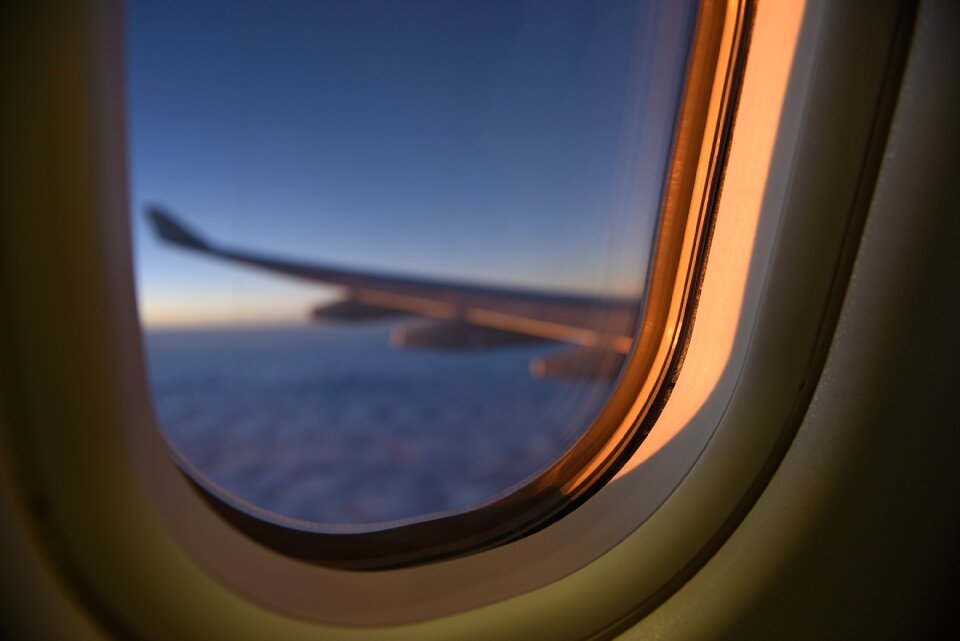 Travel flight brown plane