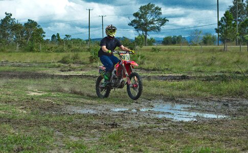 Wheel sport dirt photo