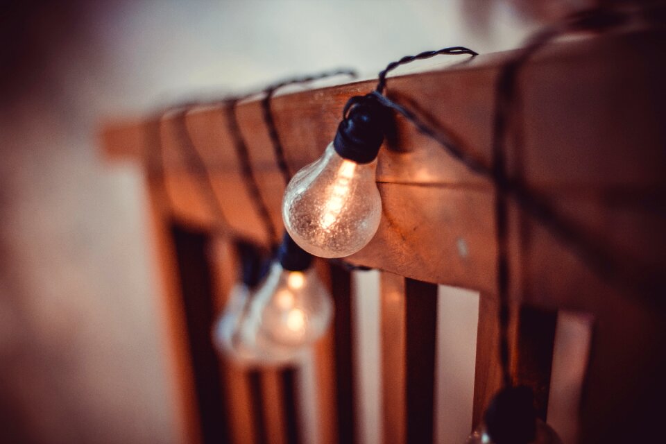 Furniture wire light