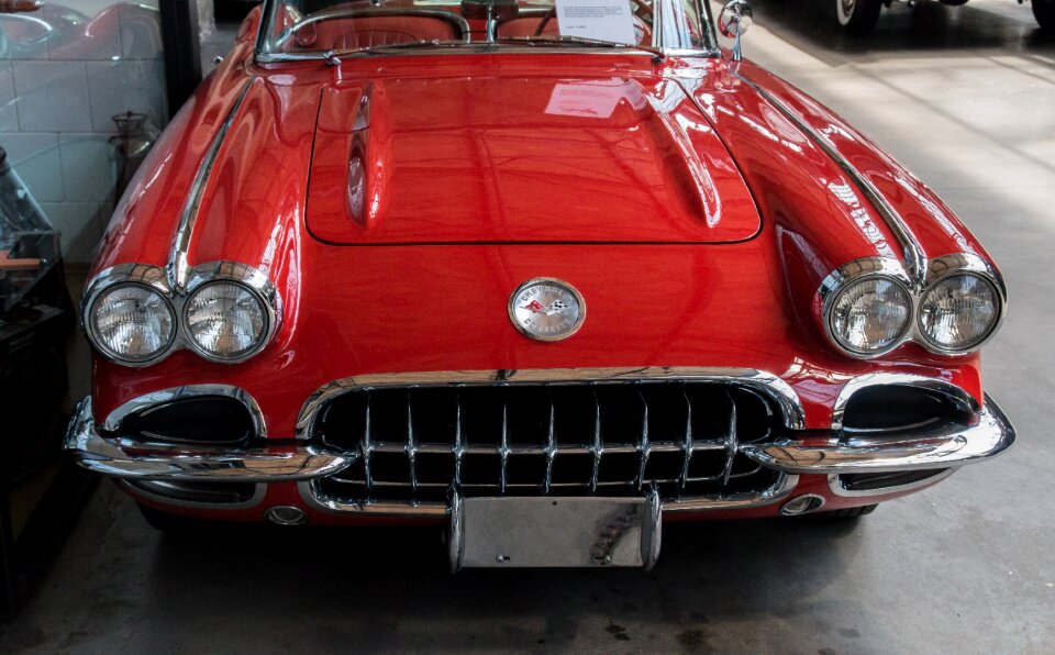 Oldtimer grille spotlight