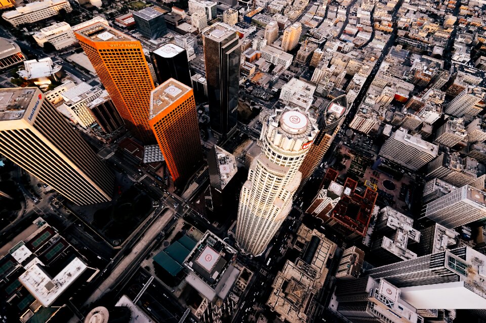 Skyscraper tower city