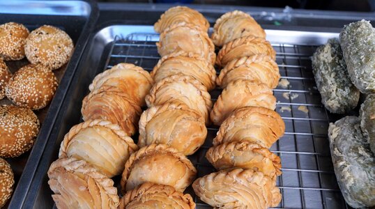 Breakfast bakery pastries