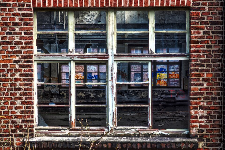 Architecture window facade