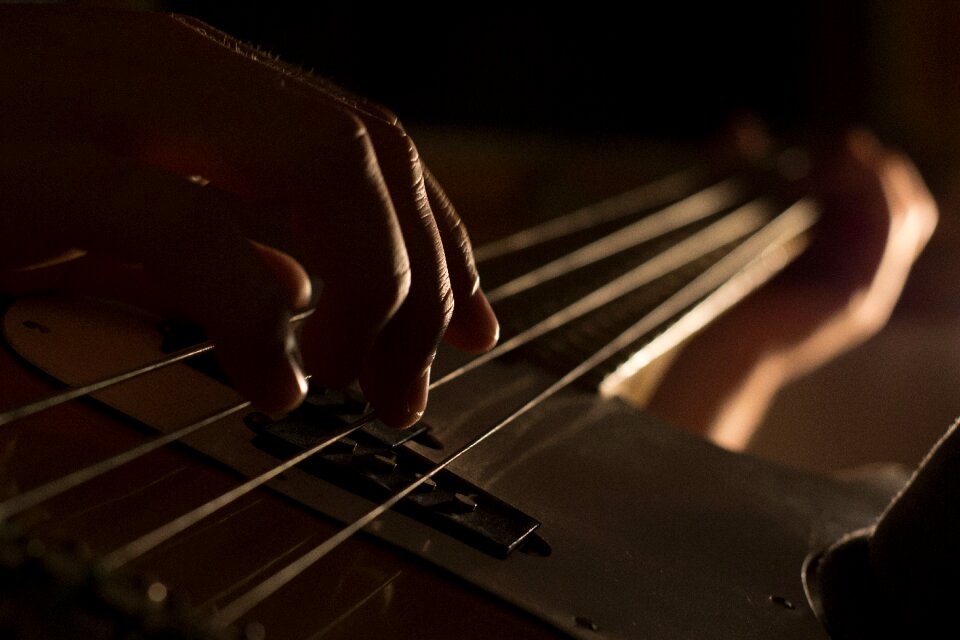 Musical instrument dark