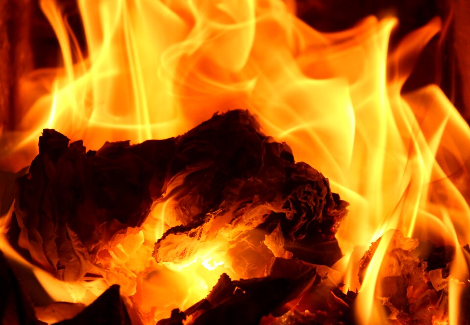 Hot an outbreak of fire