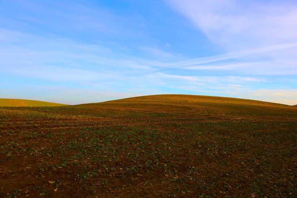 Nature winter agriculture