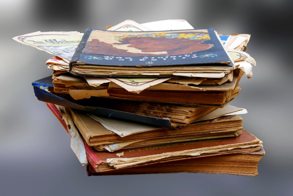 Book stack learn literature