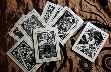 Occult enlightenment cards photo
