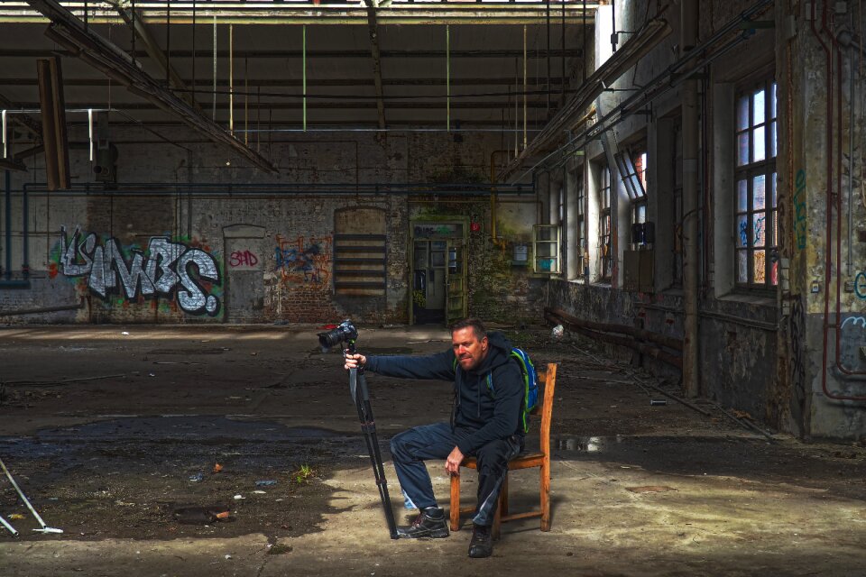 Portrait sit rest