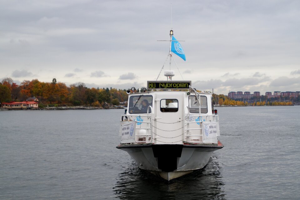 Boat nacka archipelago