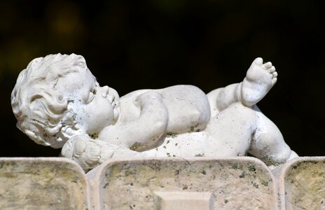 Angel figure figure sleeping