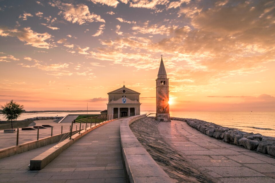Church cathedral sea