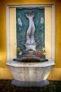 Fountain city places of interest stone figure