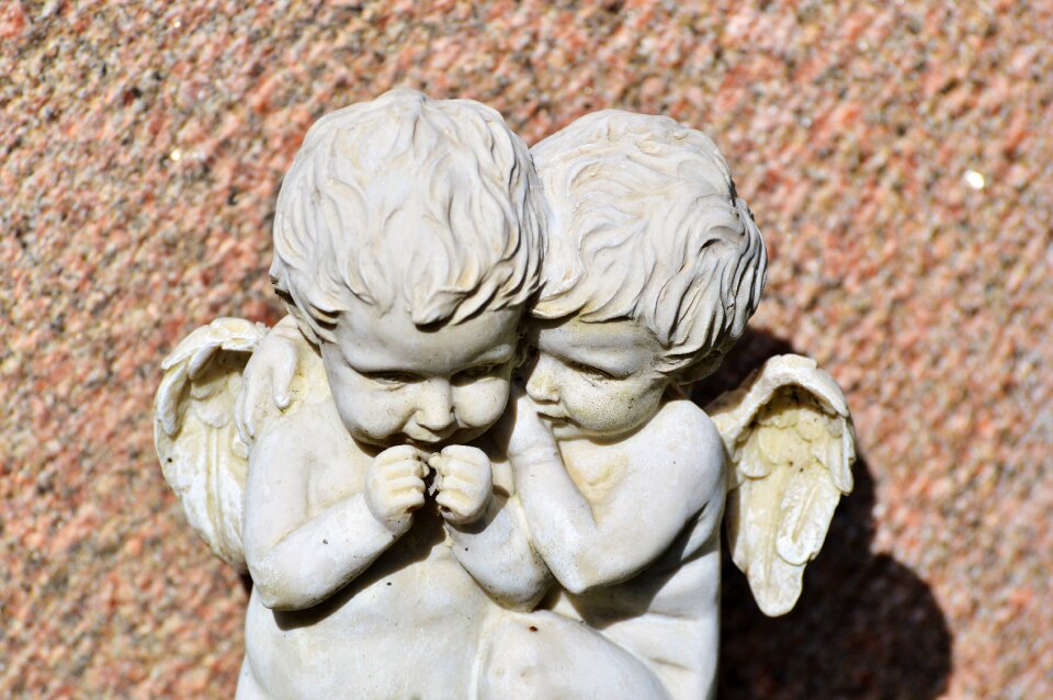 Angel figure figure sleeping
