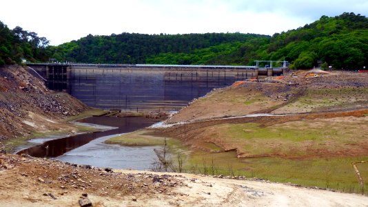 Vidange du barrage de Guerledan (15)