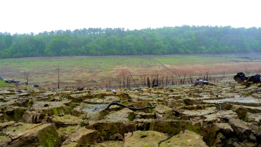 Vidange du barrage de Guerledan (4)