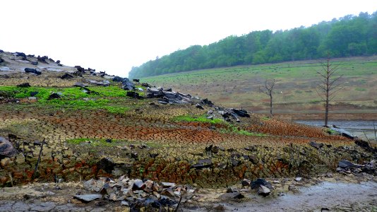 Vidange du barrage de Guerledan (5)