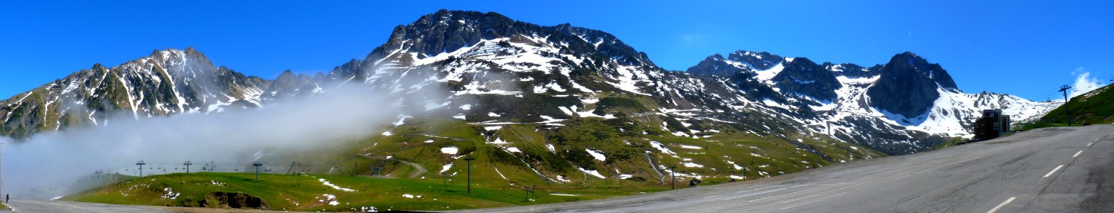 Col du Tourmalet pano