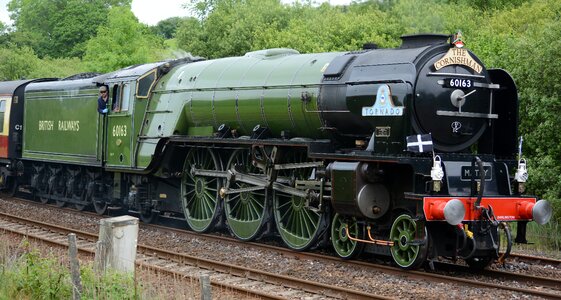 Tornado steam locomotive photo