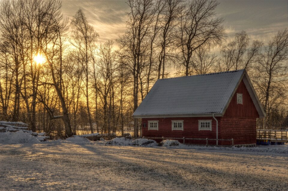 Värnamo sweden winter
