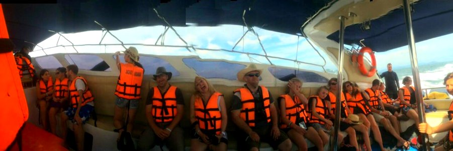 Sur le bateau Phi phi island