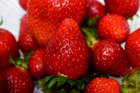 Strawberries fruit food