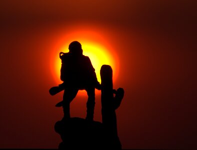 Sunset sun sky