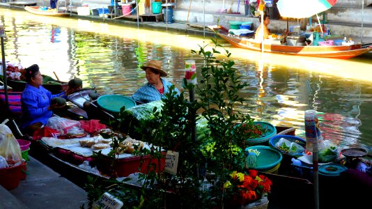 Marché flottant Damnoen Saduak 5