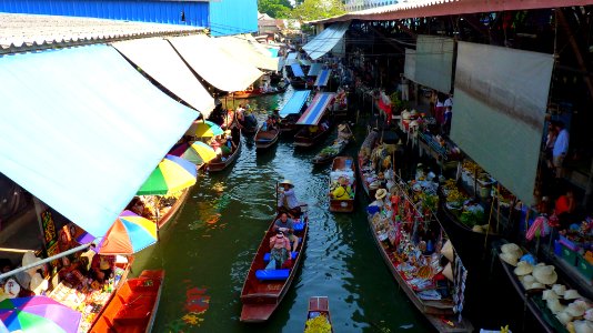 Marché flottant Damnoen Saduak 2