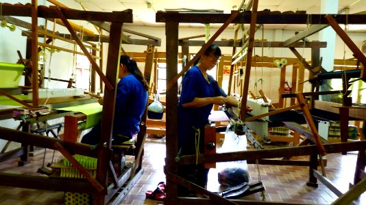 Chiang Mai - Fabrique soie