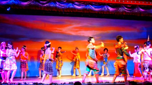 Bangkok spectacle danse Thaï (9) photo