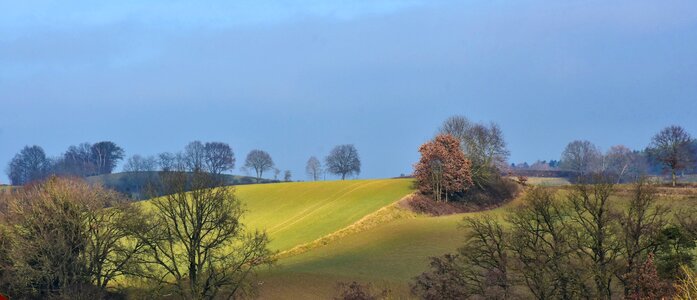 Sky landscape grass photo