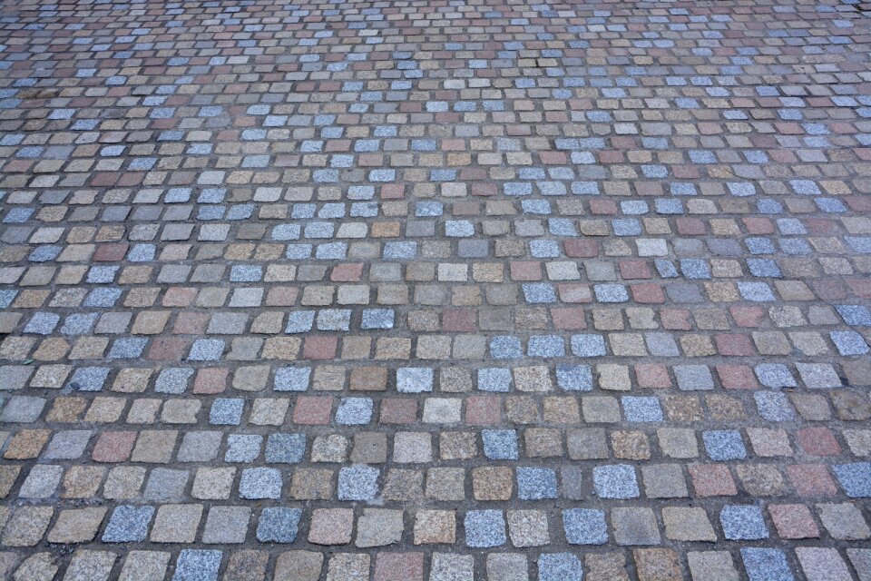 Ancient town street paved street antique