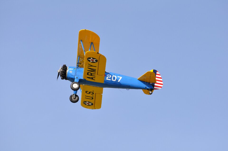 Sky air blue airplane