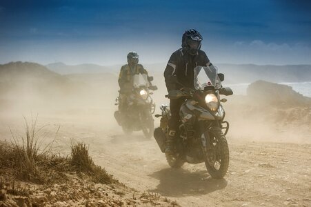 Travel motorcycle trail