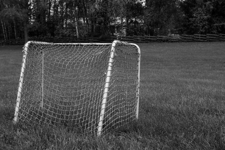 Soccer sport black and white