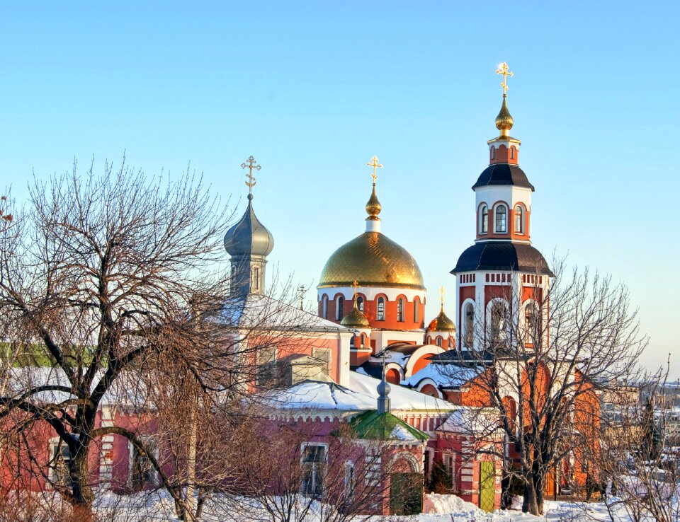 Religious russia beautiful temple