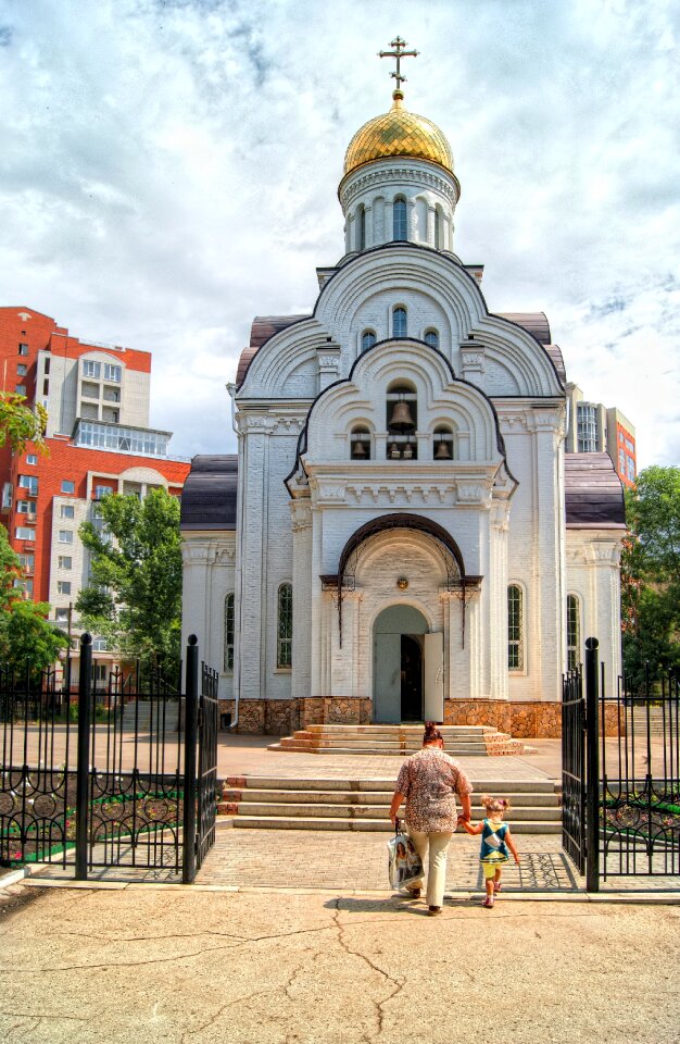 Religious russia beautiful temple