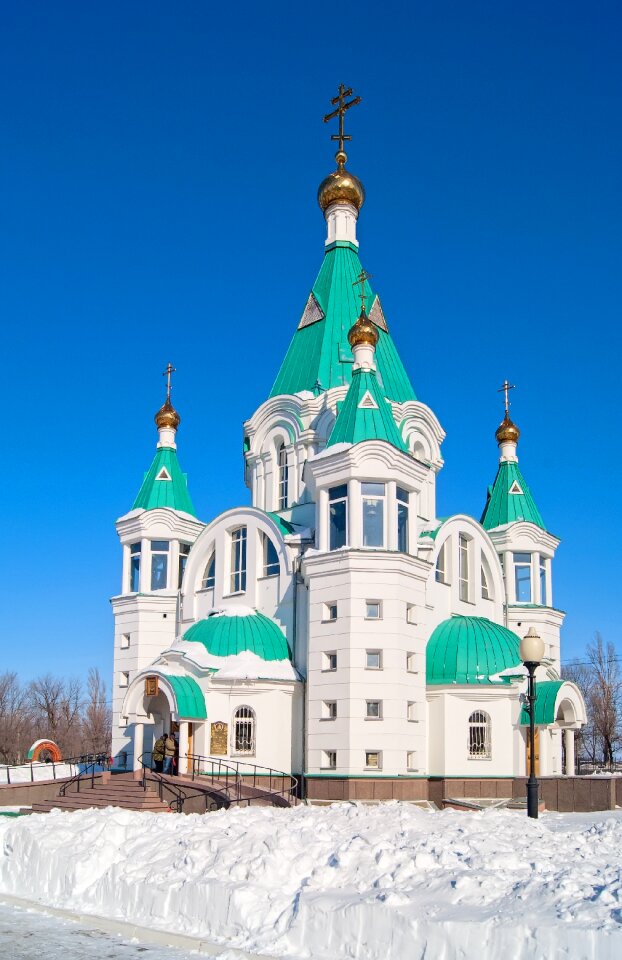 Religious russia beautiful temple