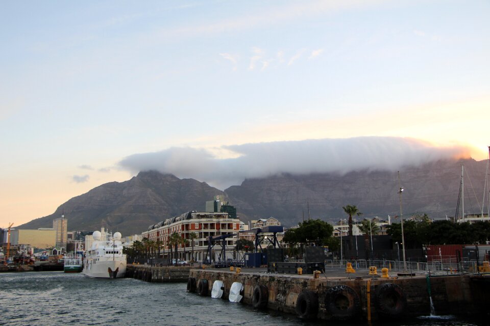 Cape town port landscape