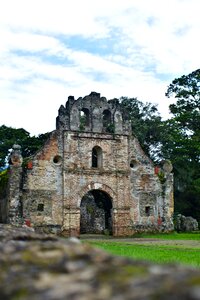 Ruins landscape costa rica photo