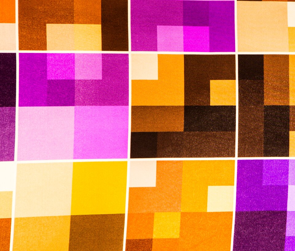 Pattern vivid color weaving