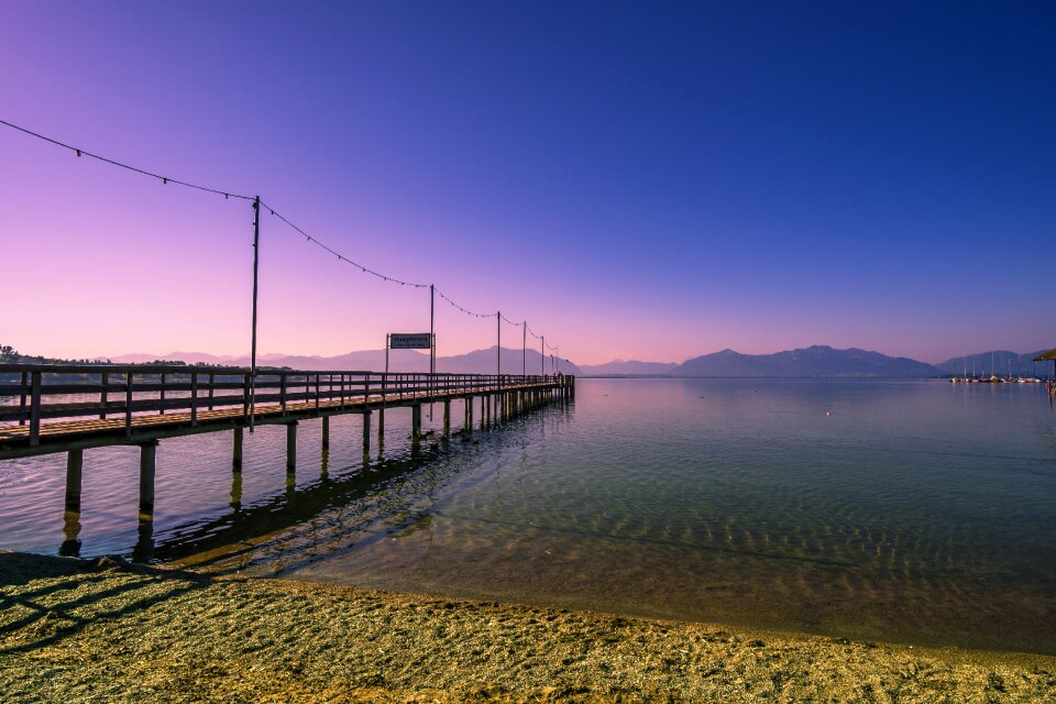 Bridge boardwalk nature